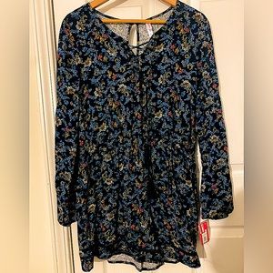 Xhiliration Long Sleeve Romper (NWT) (2 for $20)
